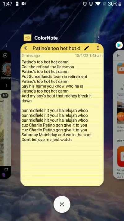 Patino chant