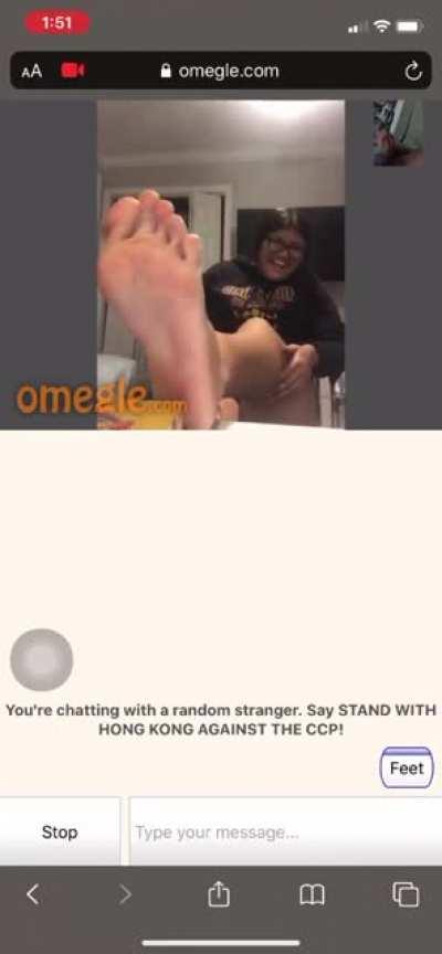 Omegle feet 👣👅🍆