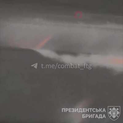 The downing of a Russian cruise missile on the approaches of Kyiv with a stinger MANPADS