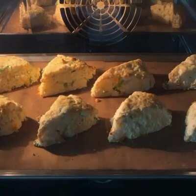 Time lapse of oven baking