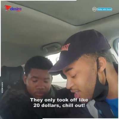 This teenager's boy reaction to getting TAXED on his first paycheck