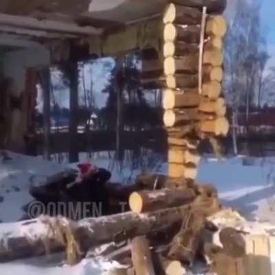 WCGW destroying a house