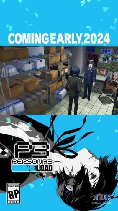 Persona 3 Reloaded coming 2024