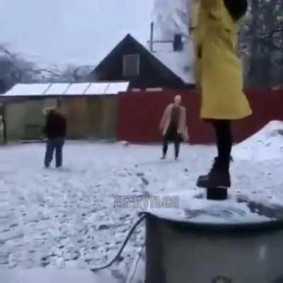 HMFT after I stand on a well