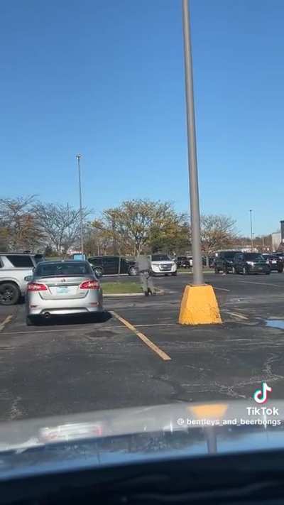 Man captures end to police chase while on his lunch break 