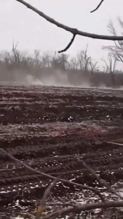 Russian soldier venting his anger at the commanders just moments after he saw 2 Ukrainian HIMARS rockets kill 65+ Russian soldiers. The Ukrainians hit a training ground near Trudivske. A commander ordered them to line up despite being not too far from the