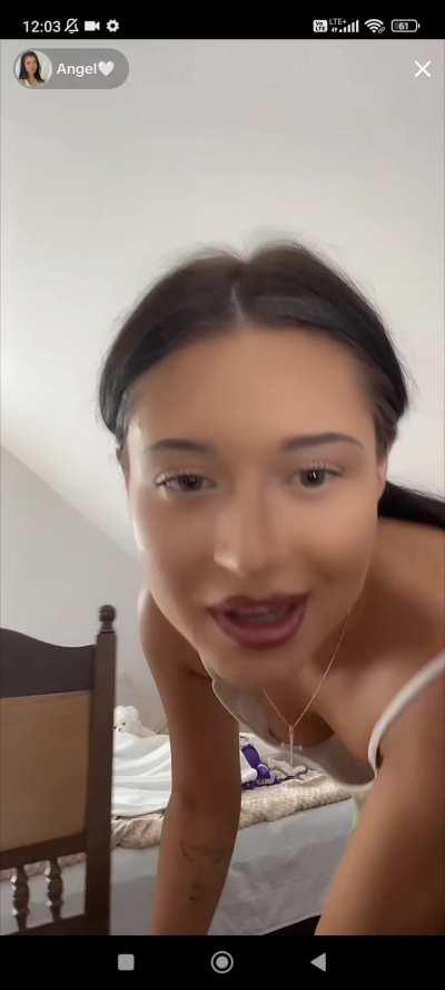 Nipslip Tiktok live polish girl