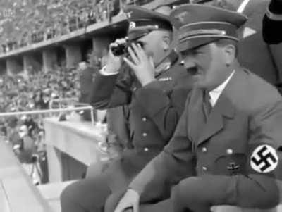 1936 olympics, Hitler high on meth.