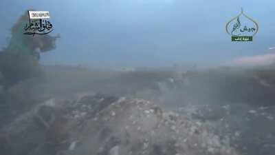 Massive attack on a village by Jaish al-fateh syria