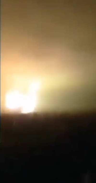 Explosion of ammo depot, March 1 2022, Ukraine