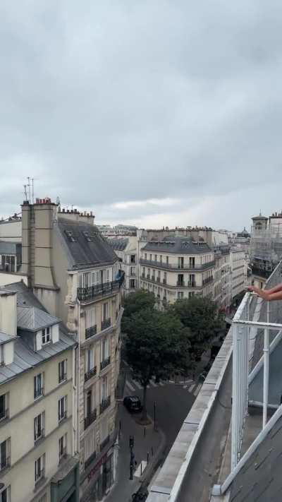 Paris has never looked this good! Tinashe on a rooftop is a whole mood. 💕🇫🇷