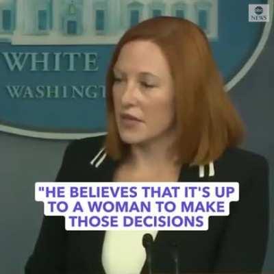 White House Press Secretary Jen Psaki on the Texas law