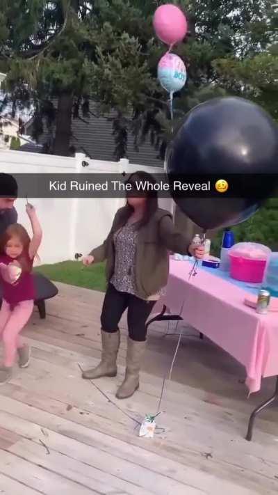 to showcase your parenting skills and celebrate a &quot;gender reveal&quot;.