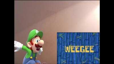 Luigi is shocked