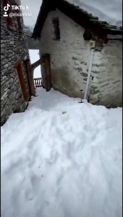 This clever homemade 'beer delivery system' that cools the beer at the same time.