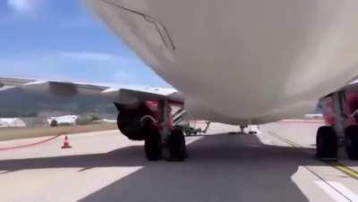 Corendon 9H-TJF B737-8’s FLG Tires Burst while Landing & Damaged FLG @Gazipaşa Airport GZP - LTFG