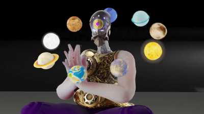 Fan made zenyatta skin