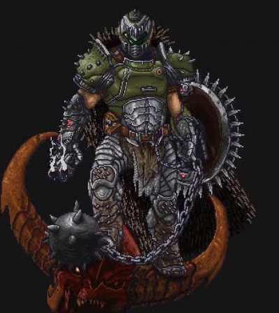 Pixel Doom Slayer