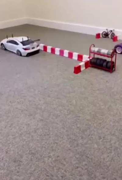 Remote car drifting