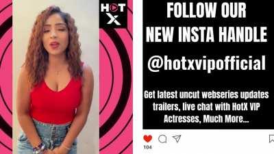 Ullu Actress Aayushi Jaiswal in HotX VIP Original