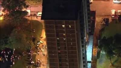 Guy with a cracked hip and on crutches, scales a 19 story highrise that was on fire to save his disabled mom who was trapped. When momma was in danger his super powers were in full effect.