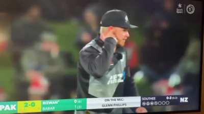 Glenn Phillips revealing the Black Caps “cock height length” bowling plan is the greatest live TV soundbite in ages!