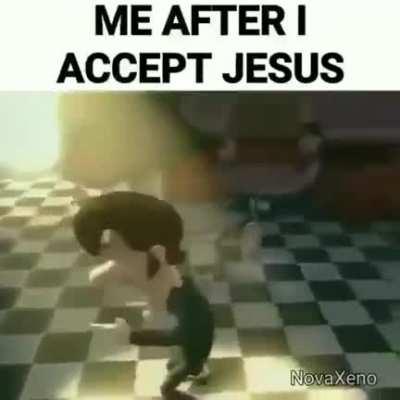 Before and after I accepted jesus