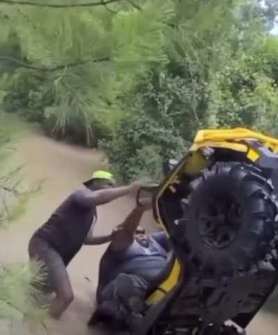 HMF while I ride an ATV