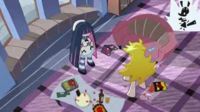 Forgot about how crazy this was! 🤣🤣🤣 [Panty &amp;amp; Stocking With Garter Belt]