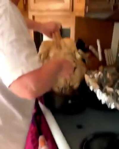 HMF While roasting a turkey