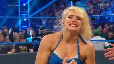 Bayley Knocked Out and Humiliated By Lacey Evans