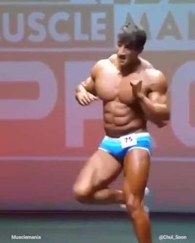 This absolutely ripped bodybuilder