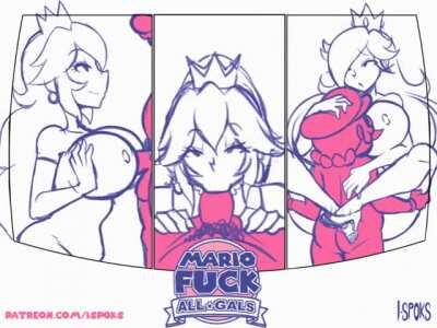 Enjoy the remastered princesses in Mario Fuck All-Gals! (Peach & Rosalina) (i-spoks) [Mario/Super Mario 3D All-Stars]