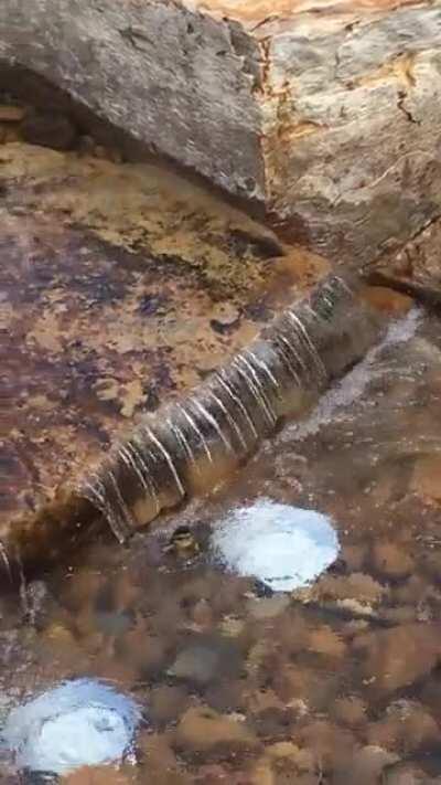 Screw climbing the waterfall, I’ll take the stairs.