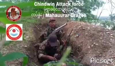 Anti-Junta forces attacked Myanmar Army supply boats on the Chindwin River in Sagaing.