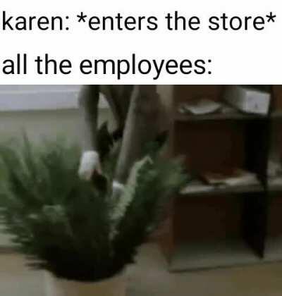 the karen is going to mentally traumatize them