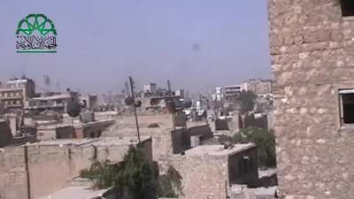 Opposition tunnel bomb detonates in Old Aleppo - 5/31/2014