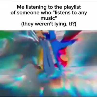 I think that I'm comfortable listening to any genre of music (and yes, that includes CrazyBus)