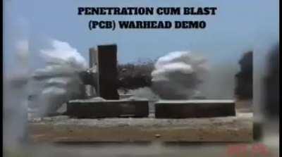 India's penetration cum blast warhead, yes that's the real name given by government and scientists 