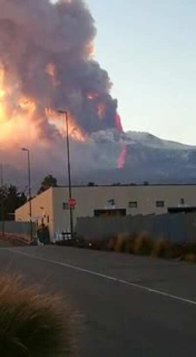 🔥 Mount Etna Sicily February 2021