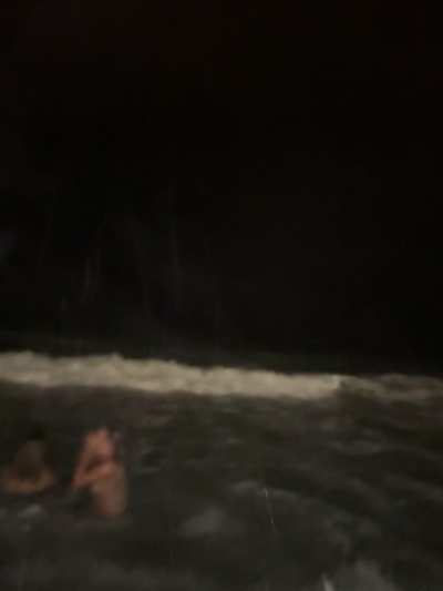 skinny dipping after the club as per 