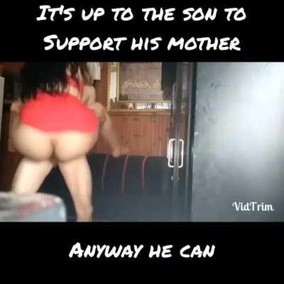 Supporting Mom