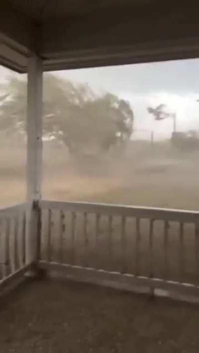 What it is like to be inside of a tornado.