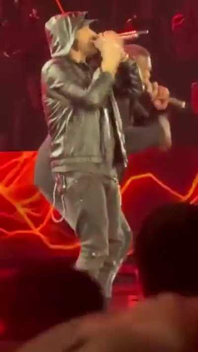 50 Year Old Eminem Nailing His RAP GOD Live Performance Effortlessly