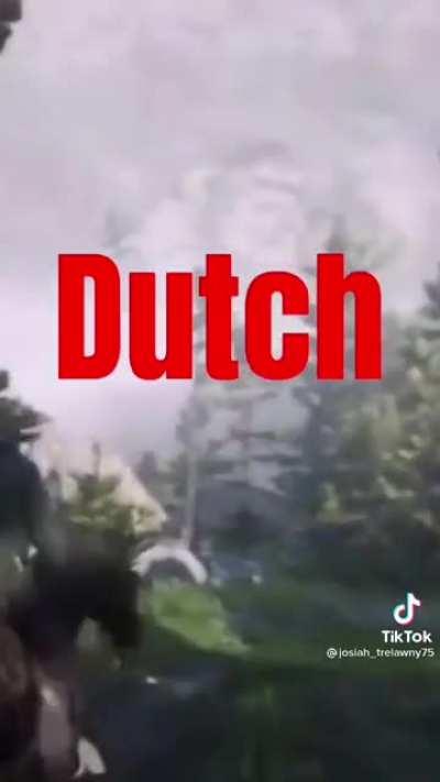 Do you think Dutch Ever had a plan after Blackwater?