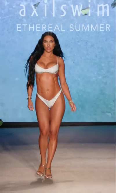 Bre Tiesi - Axil Swim, Miami 2024 (2 walks)