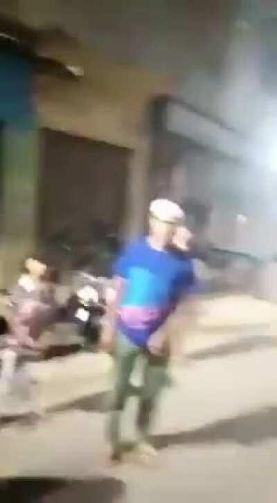 A patriotic Muslim guy was beaten in Moradabad, UP for hoisting Indian flag at his place. His own community asked him to put Pakistani flag instead of Indian