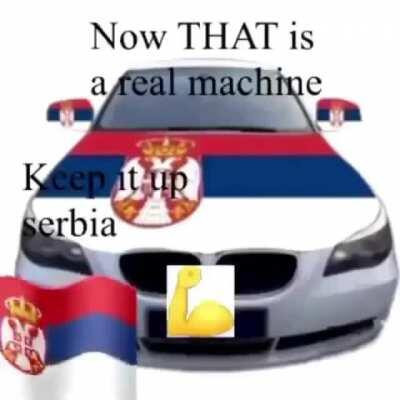 BOOOOO bosniak car YEEEEES serb car