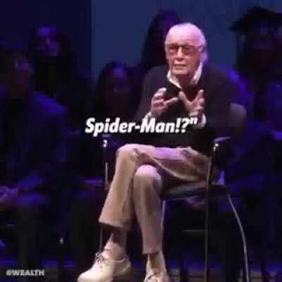 Inspirational video of Stan Lee talking about how he came up with Spider-Man