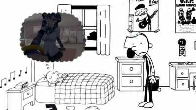 Wimpy kid mene i made on my phone